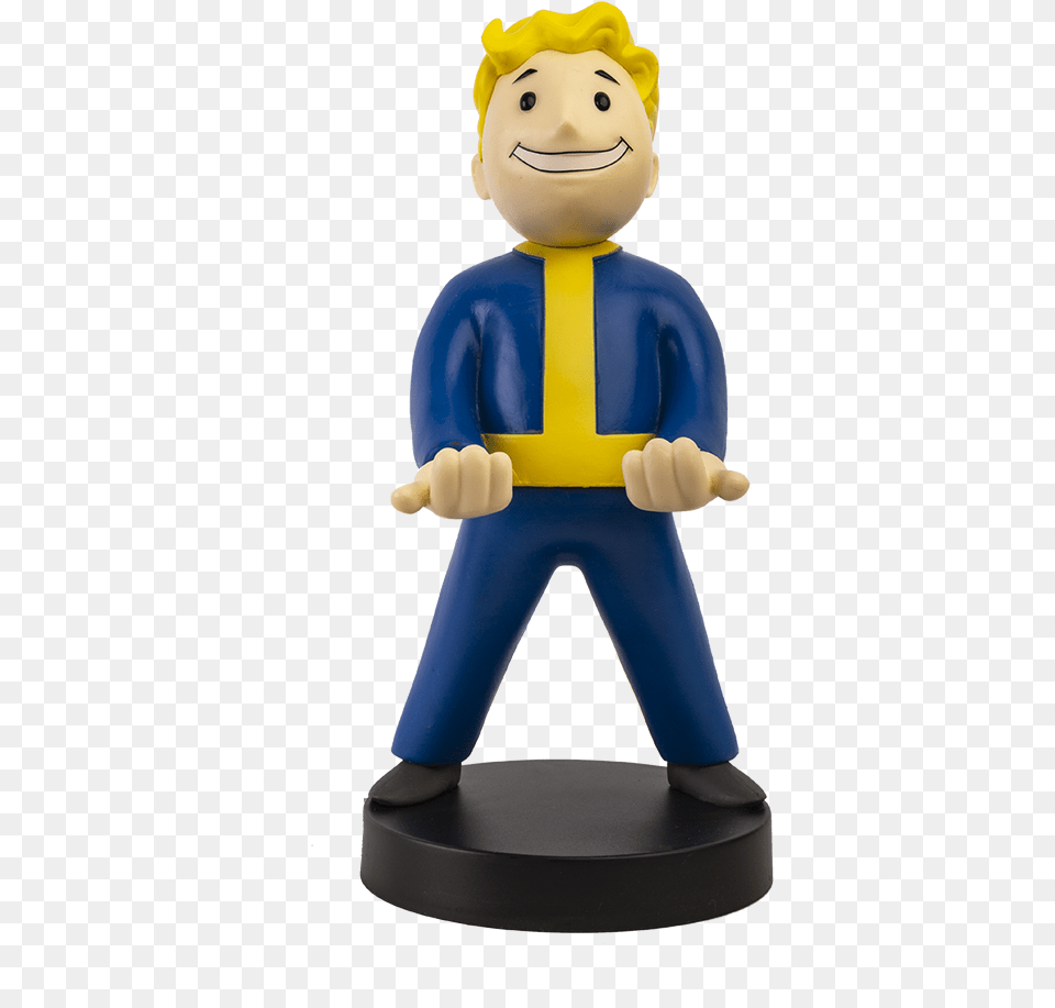 Transparent Fallout Guy Vault Boy, Figurine, Toy, Face, Head Png Image