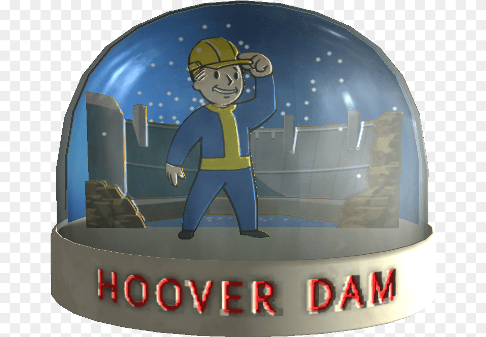 Transparent Fallout New Vegas Hoover Dam, Clothing, Hardhat, Helmet, Person Png