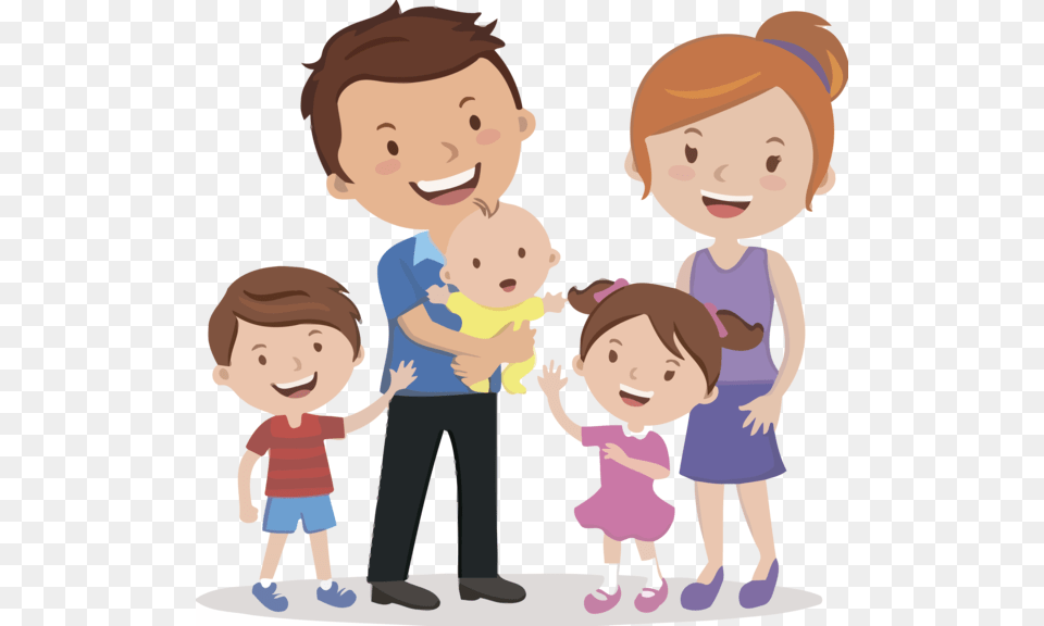 Transparent Family Day Cartoon People Child For Happy Clip Art Family, Person, Portrait, Face, Photography Png