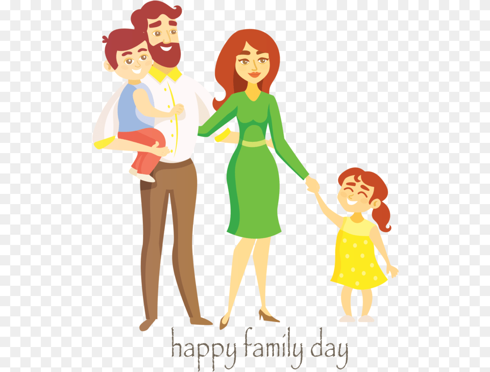 Transparent Family Day Cartoon Sharing Fun For Happy Samimiyet Ile Ilgili Kolay, Adult, Person, Woman, Female Png Image