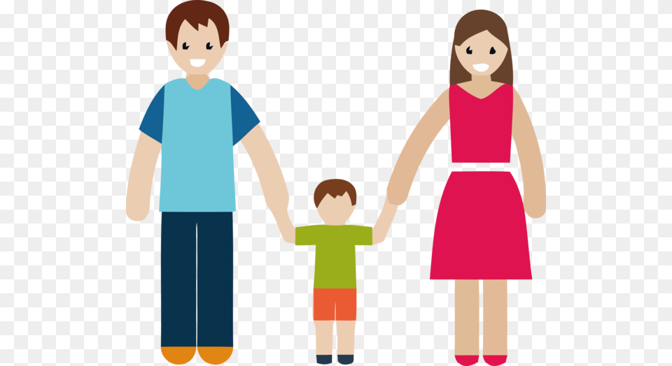Transparent Family Day People Cartoon Child For Happy, Person, Male, Girl, Female Free Png Download