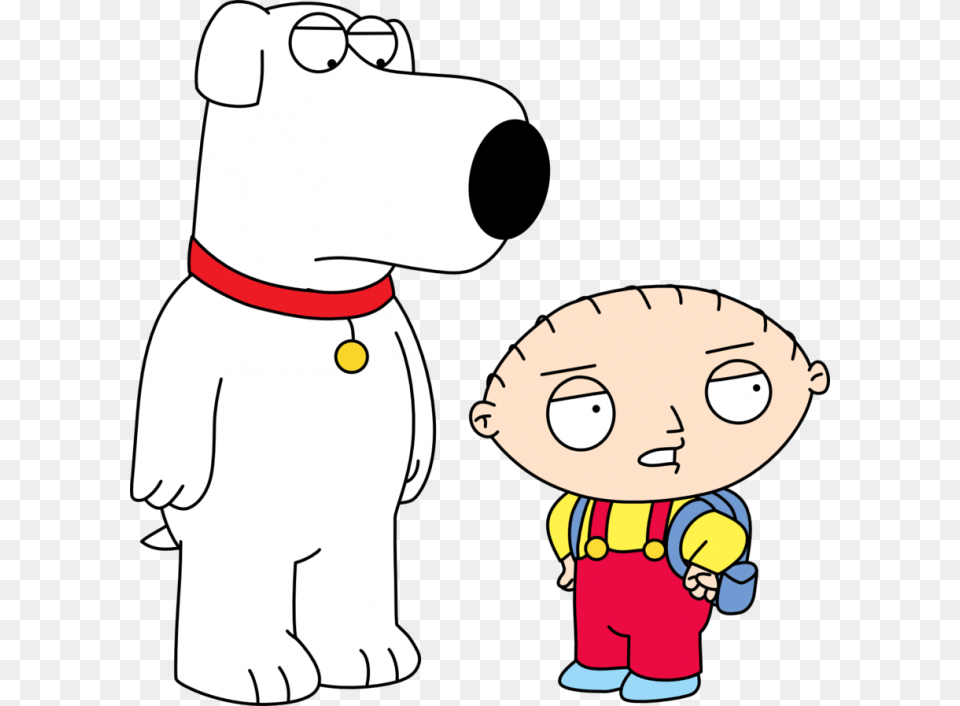 Transparent Family Guy Brian Family Guy Clipart Transparent, Baby, Person, Cartoon, Face Free Png