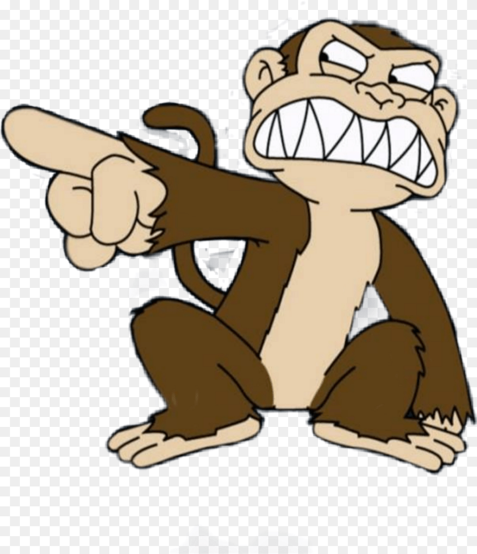Transparent Family Guy Evil Monkey Family Guy, Baby, Person, Animal, Wildlife Free Png