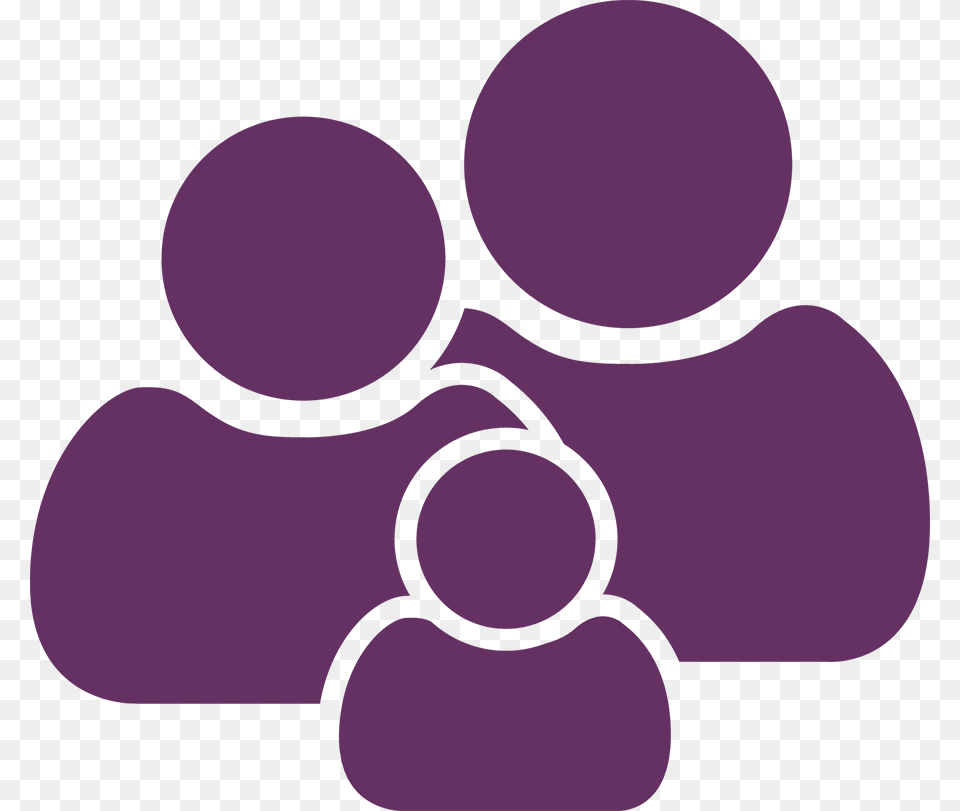 Family Icon Family Icon Purple, Maroon Free Transparent Png