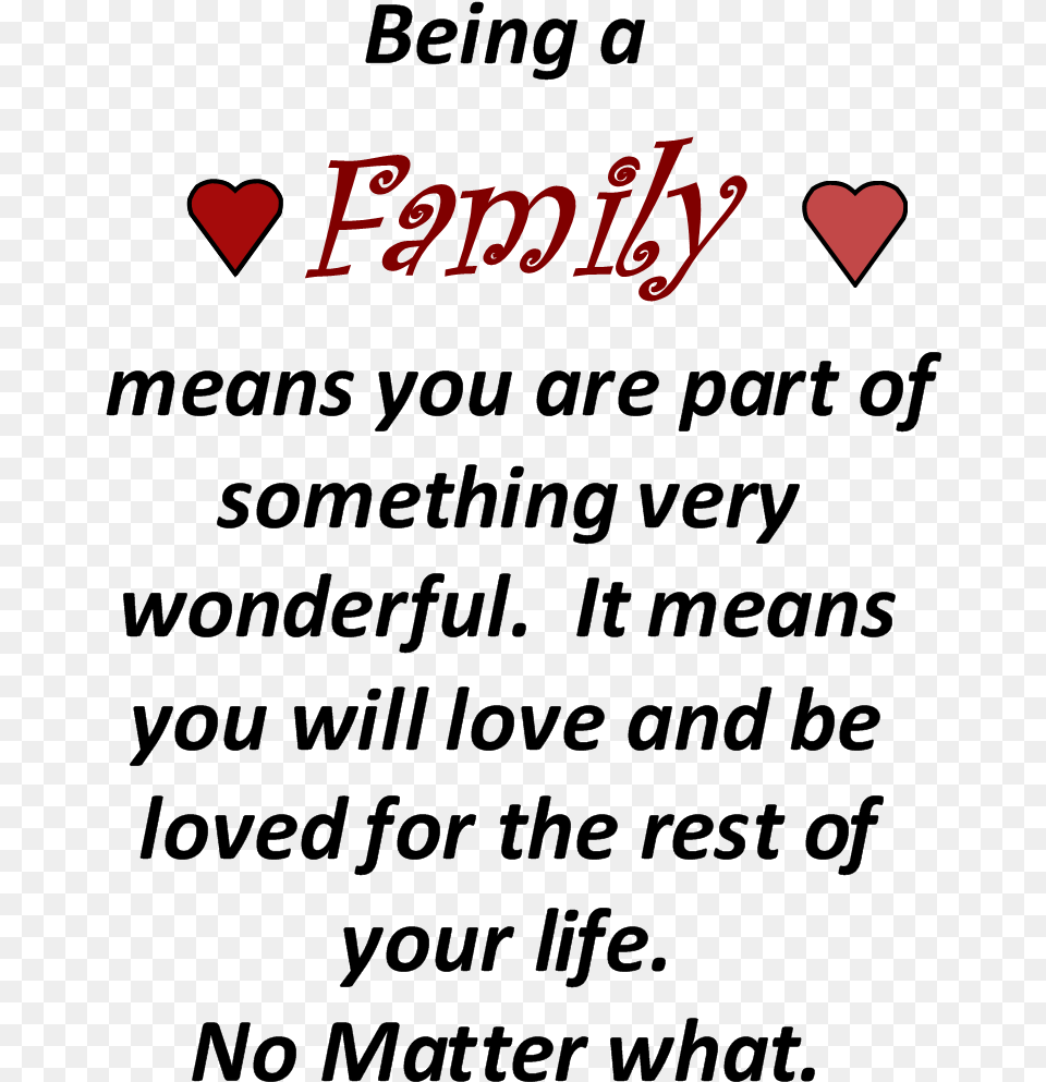 Transparent Family Love Heart Png Image