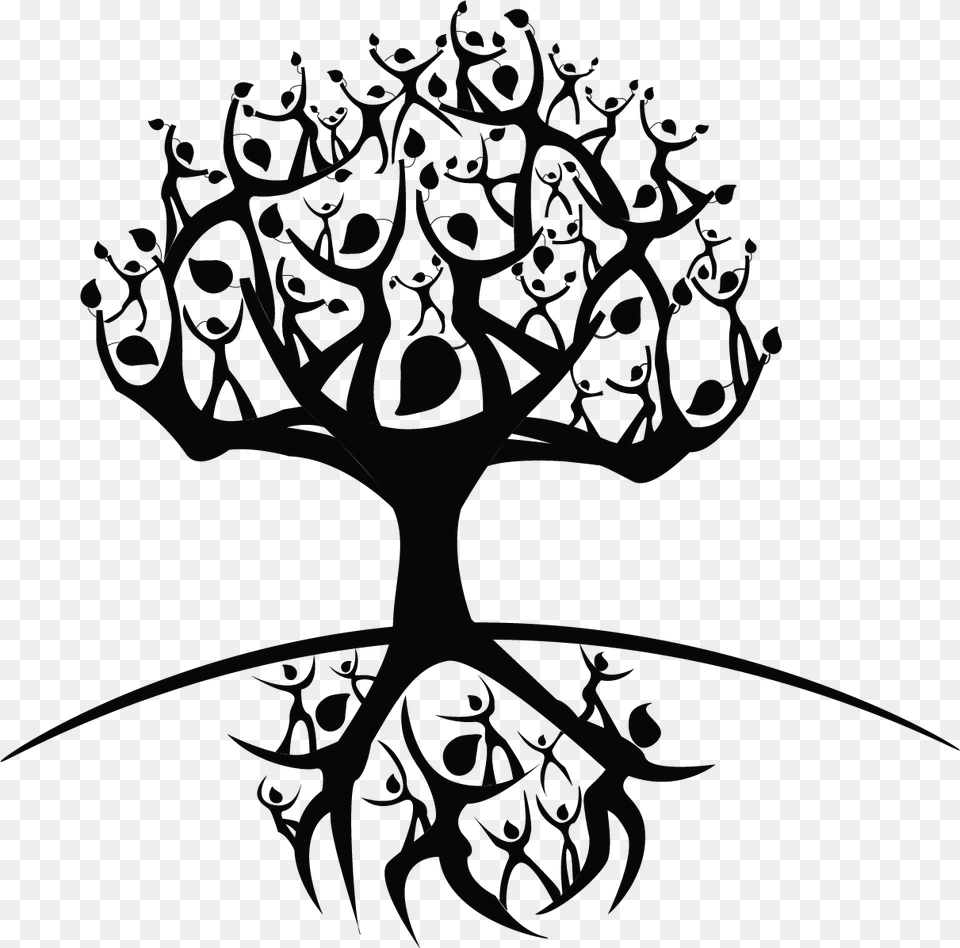 Transparent Family Reunion Clip Art Social Science Drawing, Silhouette, Person Free Png