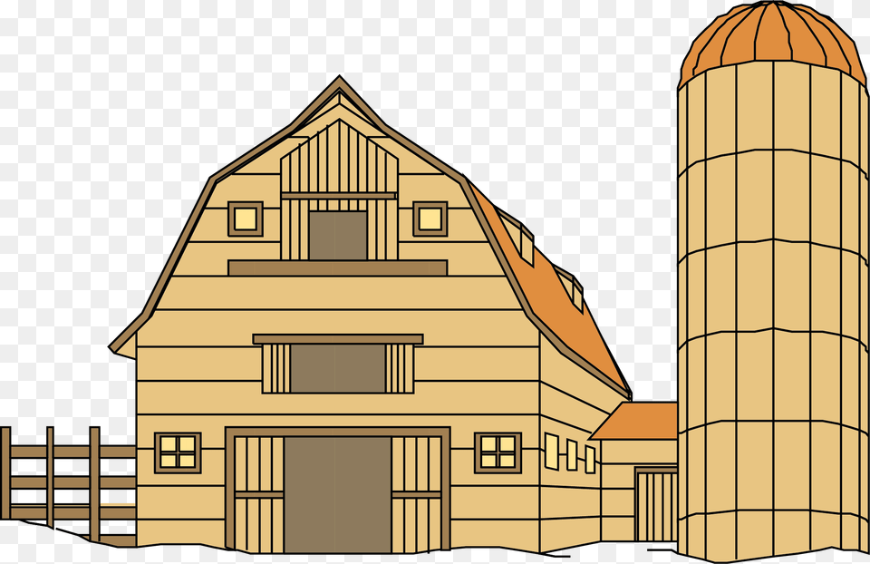Farm House Clip Art Farm Barn, Architecture, Building, Countryside, Nature Free Transparent Png