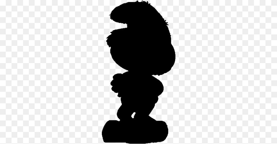 Farmer Smurf Art Farmer Smurf Pic, Silhouette, Baby, Person Free Transparent Png