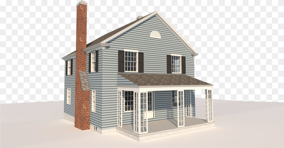 Transparent Farmhouse Clipart 2 Story Farm Houses 1500 Square, Architecture, Building, Housing, House Png Image