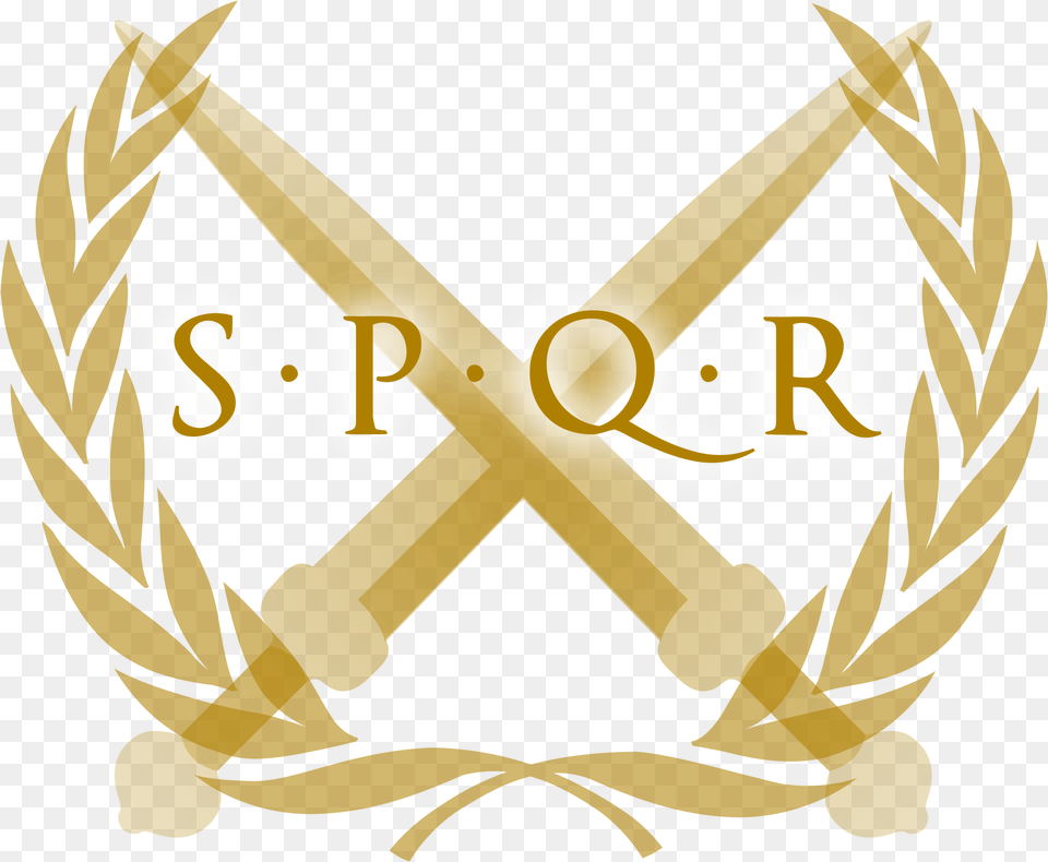 Transparent Fasces Clipart Spqr, Emblem, Symbol, Logo, Baby Free Png Download