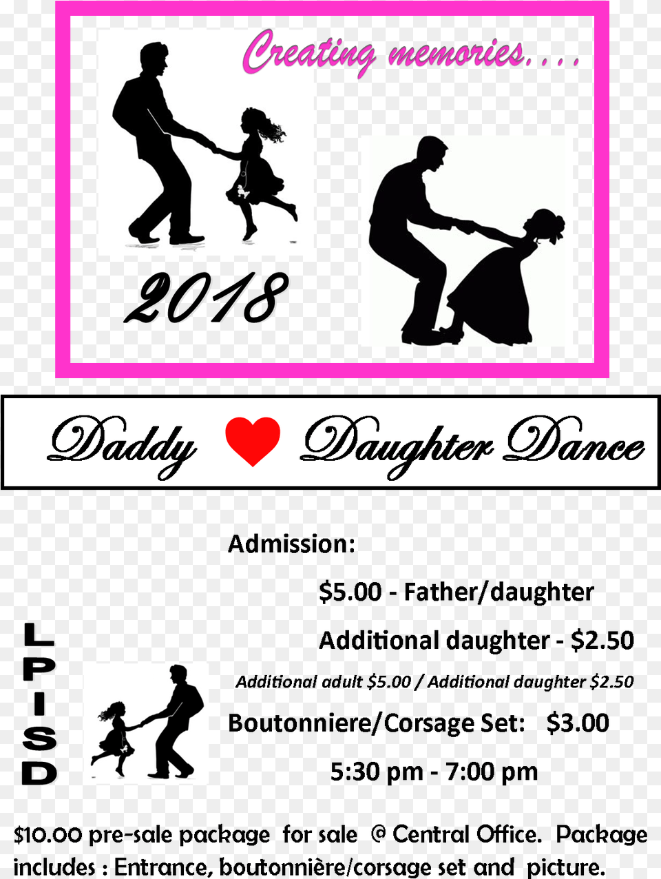 Transparent Father And Daughter Clipart Elementary Daddy Daughter Dance Flyer, Adult, Wedding, Person, Man Free Png Download