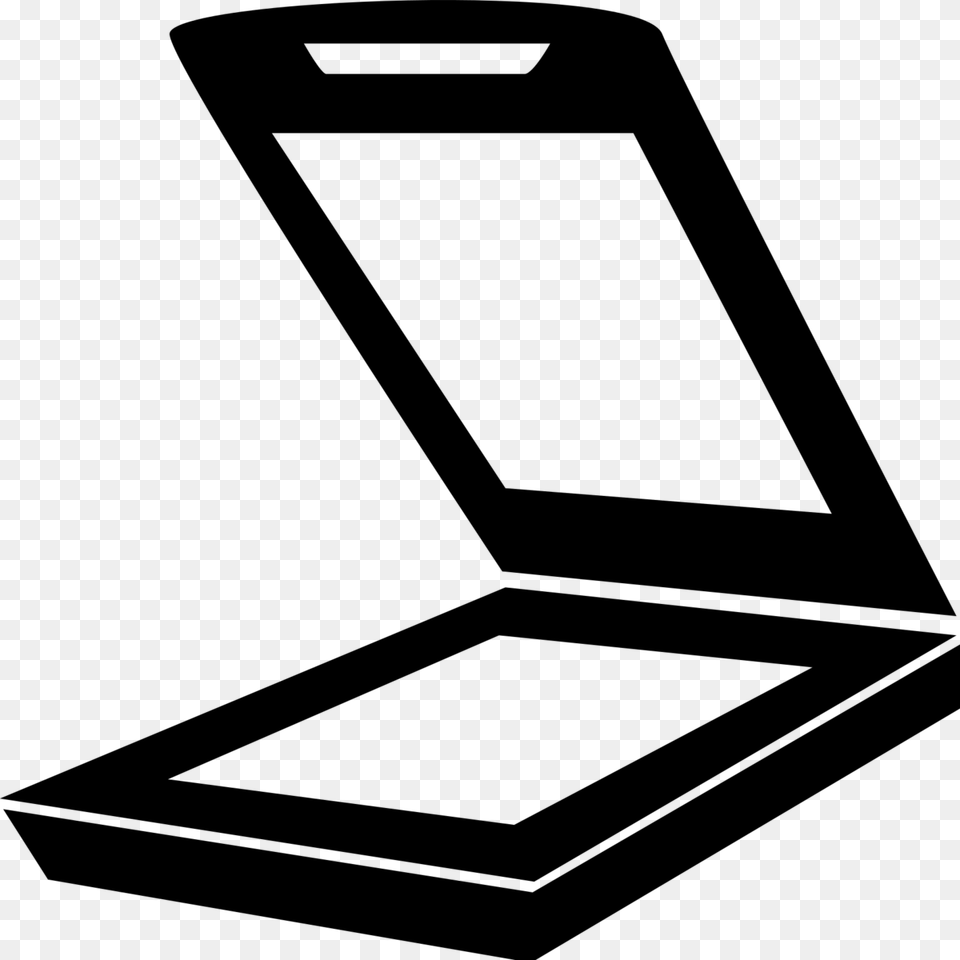 Transparent Fax Machine Icon Scanner, Gray Png Image