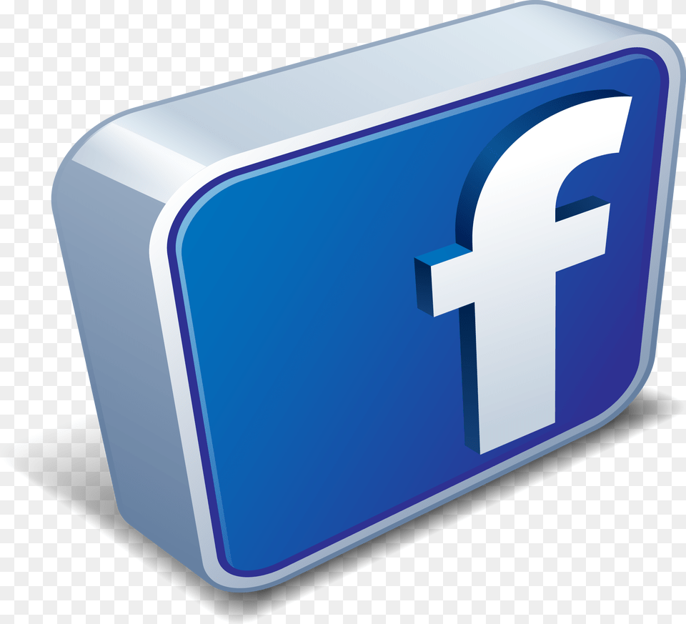 Transparent Fb Like Facebook Icon 3d, Text Free Png Download