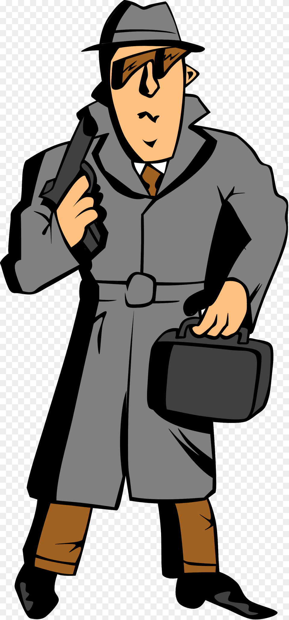 Transparent Fbi Agent Spy Clip Art, Clothing, Coat, Person, Adult Png Image