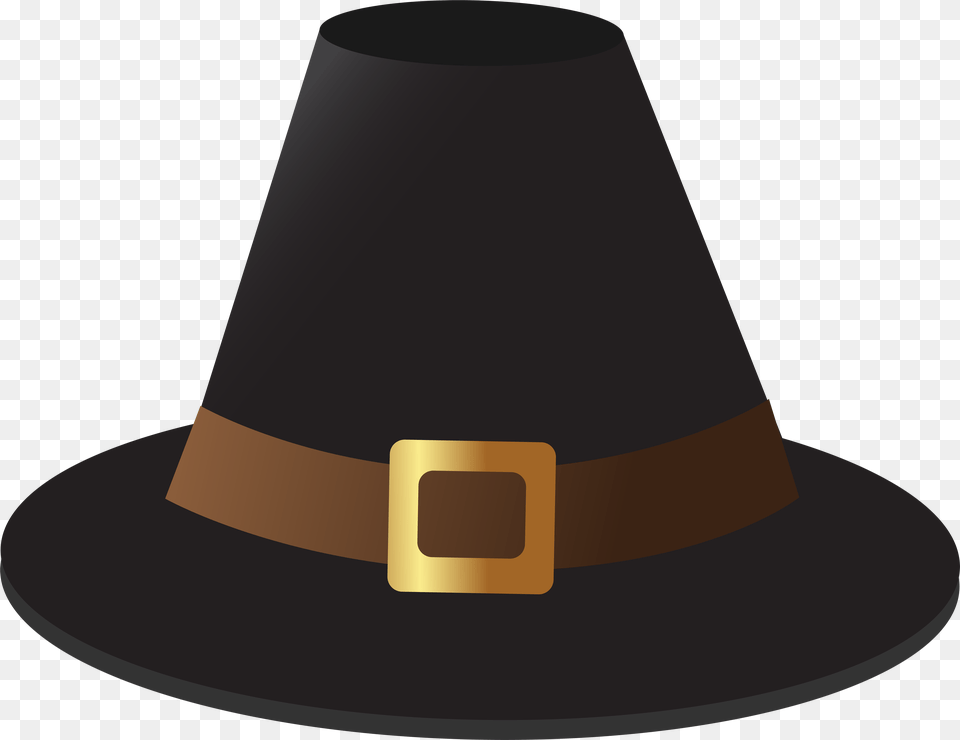 Transparent Fedora Hat Brown Pilgrim Hat Clipart, Clothing, Lamp, Accessories, Disk Free Png Download