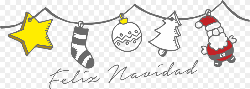 Transparent Feliz Navidad Christmas Tree, Christmas Decorations, Festival, Text, Baby Free Png