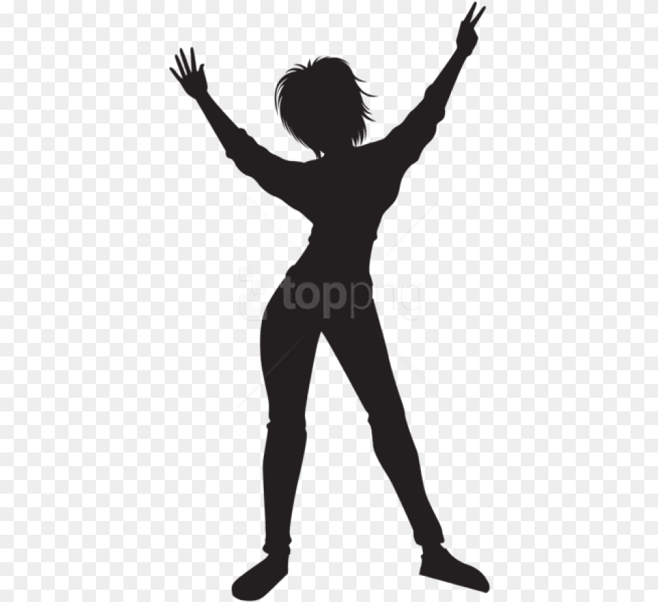 Transparent Female Silhouette Clipart Transparent Dancer, Person, Dancing, Leisure Activities, Walking Free Png Download