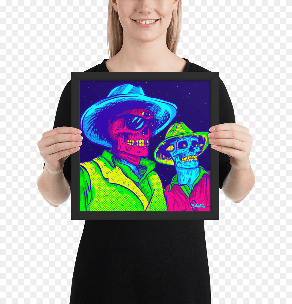 Transparent Female Skull Poster, Adult, T-shirt, Person, Woman Free Png