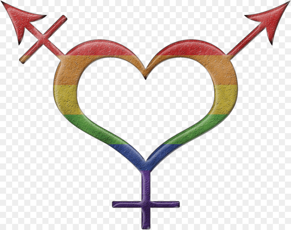 Transparent Female Symbol Clipart Pansexual Pride Flag, Weapon, Cross Png