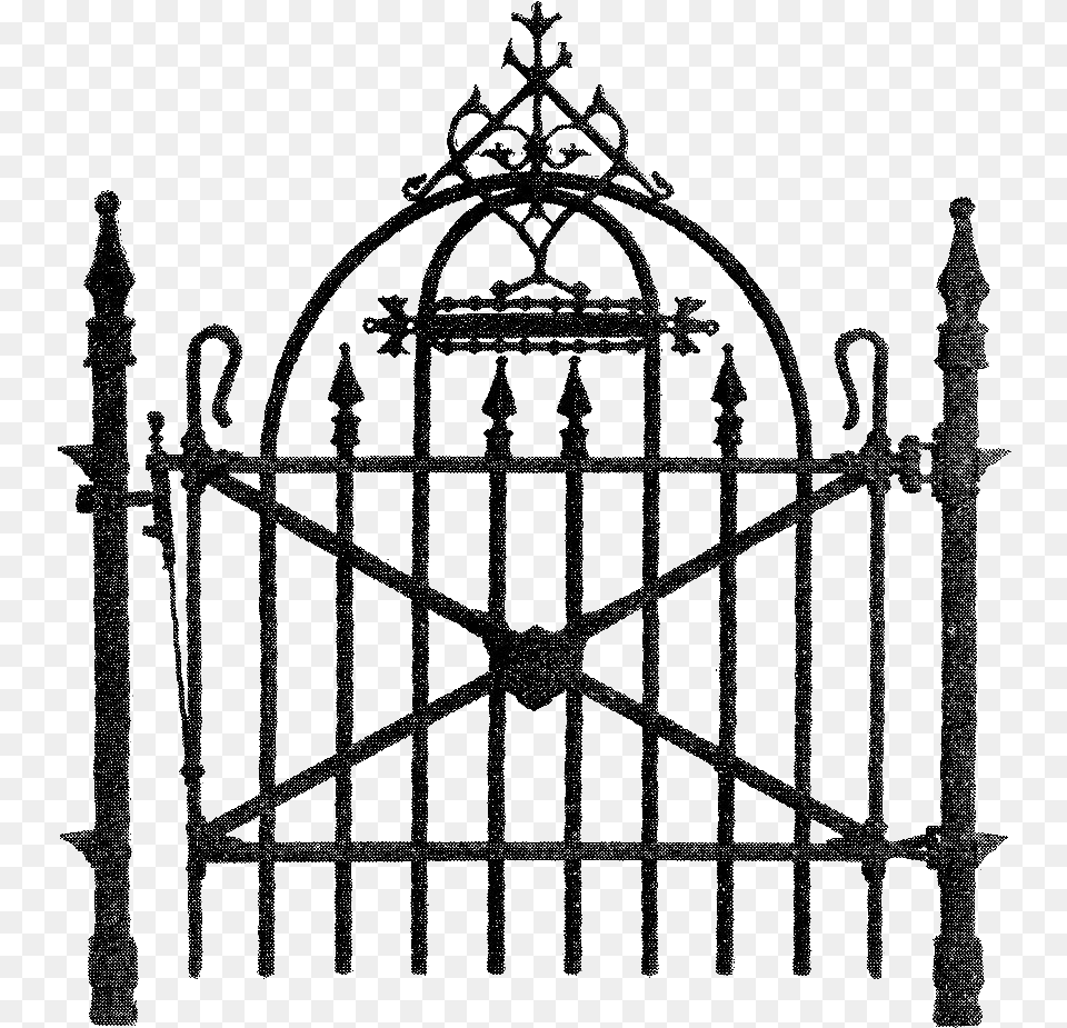 Fence Clipart Christian Dior, Gate Free Transparent Png