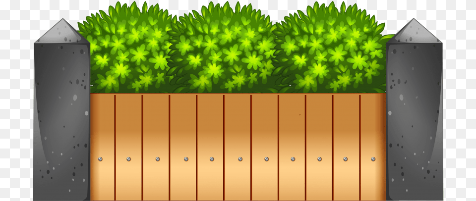 Transparent Fencing Clipart Wood Fence Clipart, Gate, Backyard, Nature, Outdoors Png Image