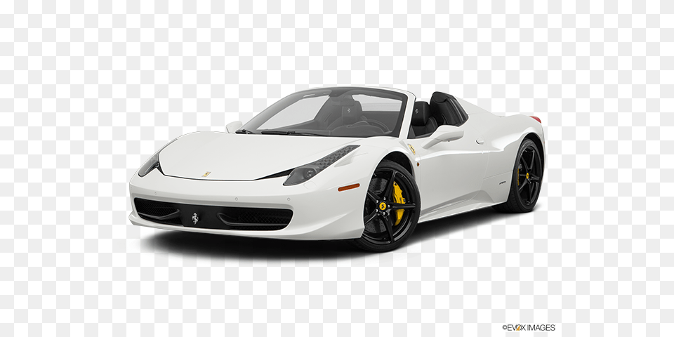 Transparent Ferrari Horse 2015 Ferrari 458 Spider White, Alloy Wheel, Vehicle, Transportation, Tire Png