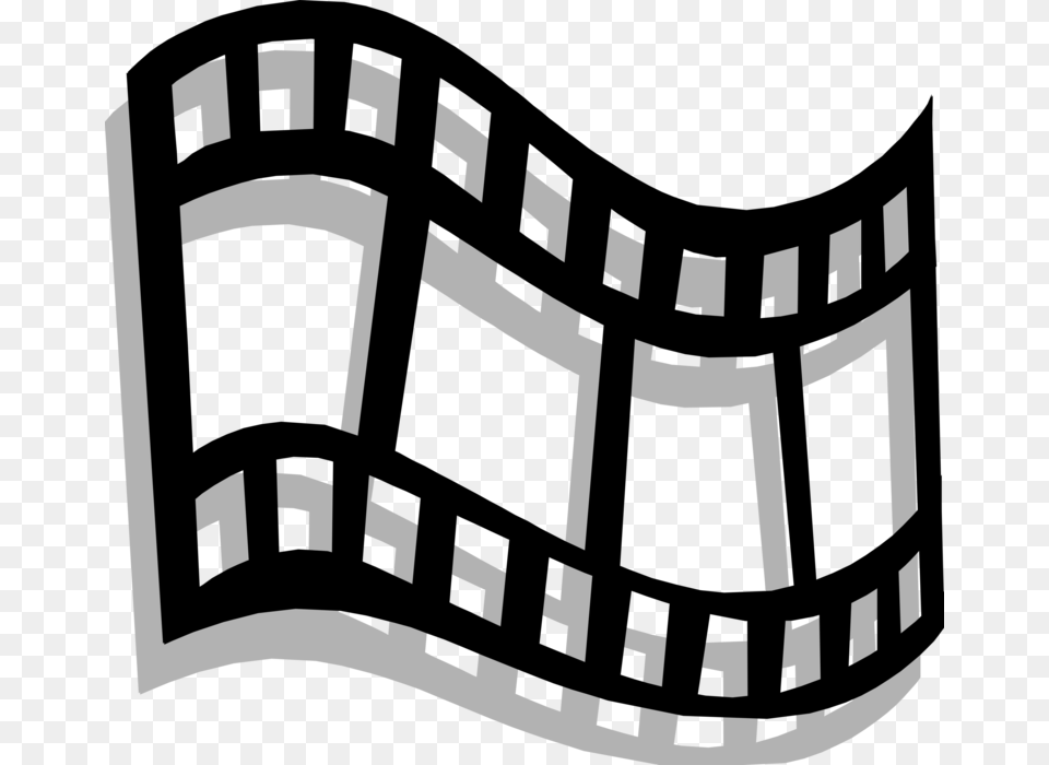 Transparent Film Strip Vector Gambar Filem Hitam Putih, Stencil, Amusement Park, Fun, Roller Coaster Free Png