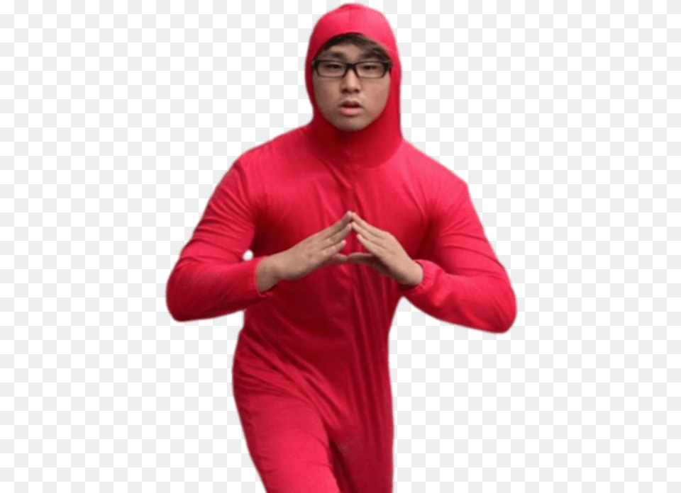 Filthy Frank Red Dick Pink Guy, Woman, Adult, Clothing, Person Free Transparent Png