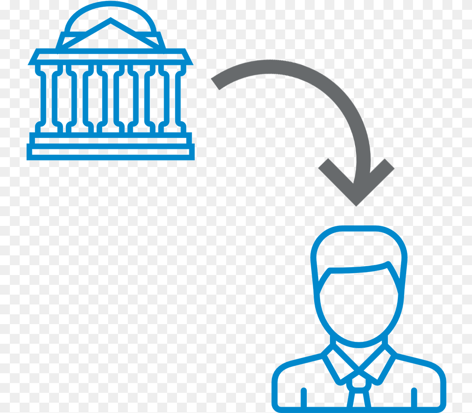 Transparent Finance Clipart Financial Institution Blue Icon, Indoors Png