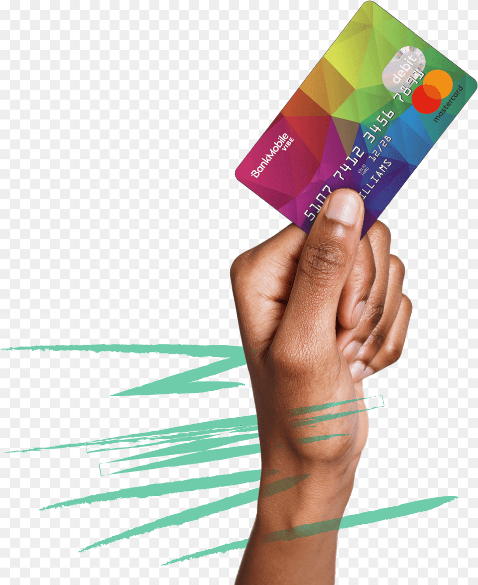 Finger Point Black Hand With Card, Text, Credit Card Free Transparent Png