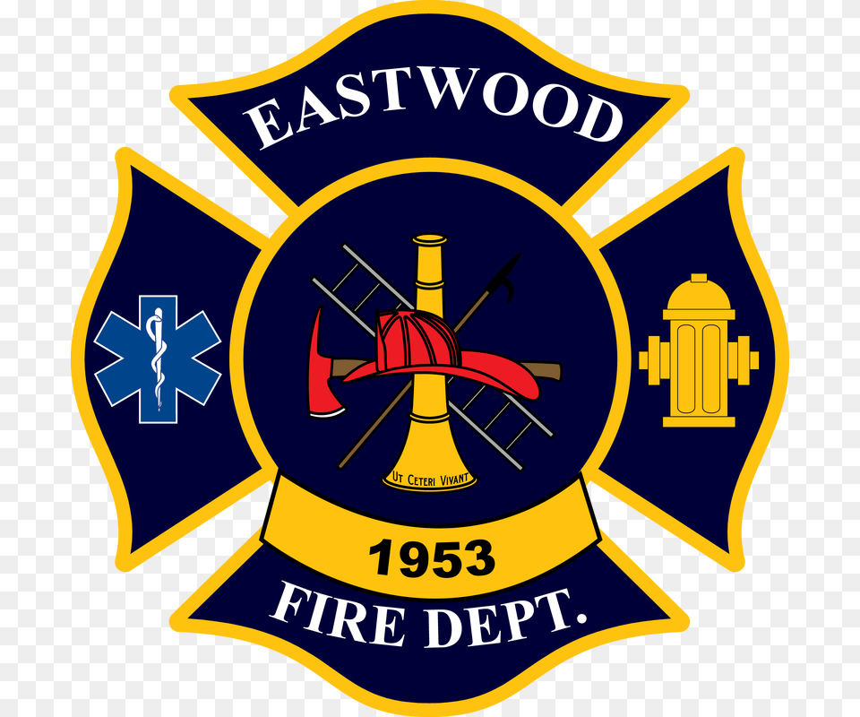 Fire Department Symbol Eastwood Fire Department, Badge, Logo, Emblem Free Transparent Png