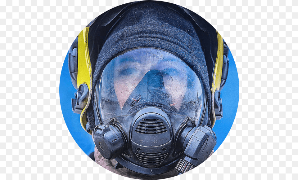 Transparent Fire Helmet Gas Mask, Photography, Face, Head, Person Png Image