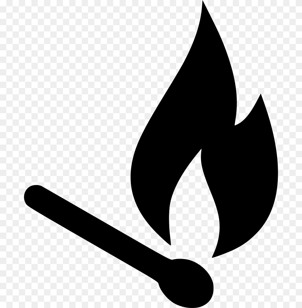 Fire Safety Clipart Matches Icon, Stencil Free Transparent Png