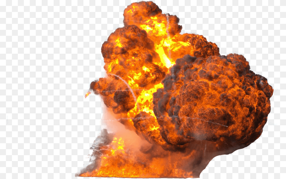 Fire Smoke Clipart Bomb Blast, Bonfire, Flame Free Transparent Png