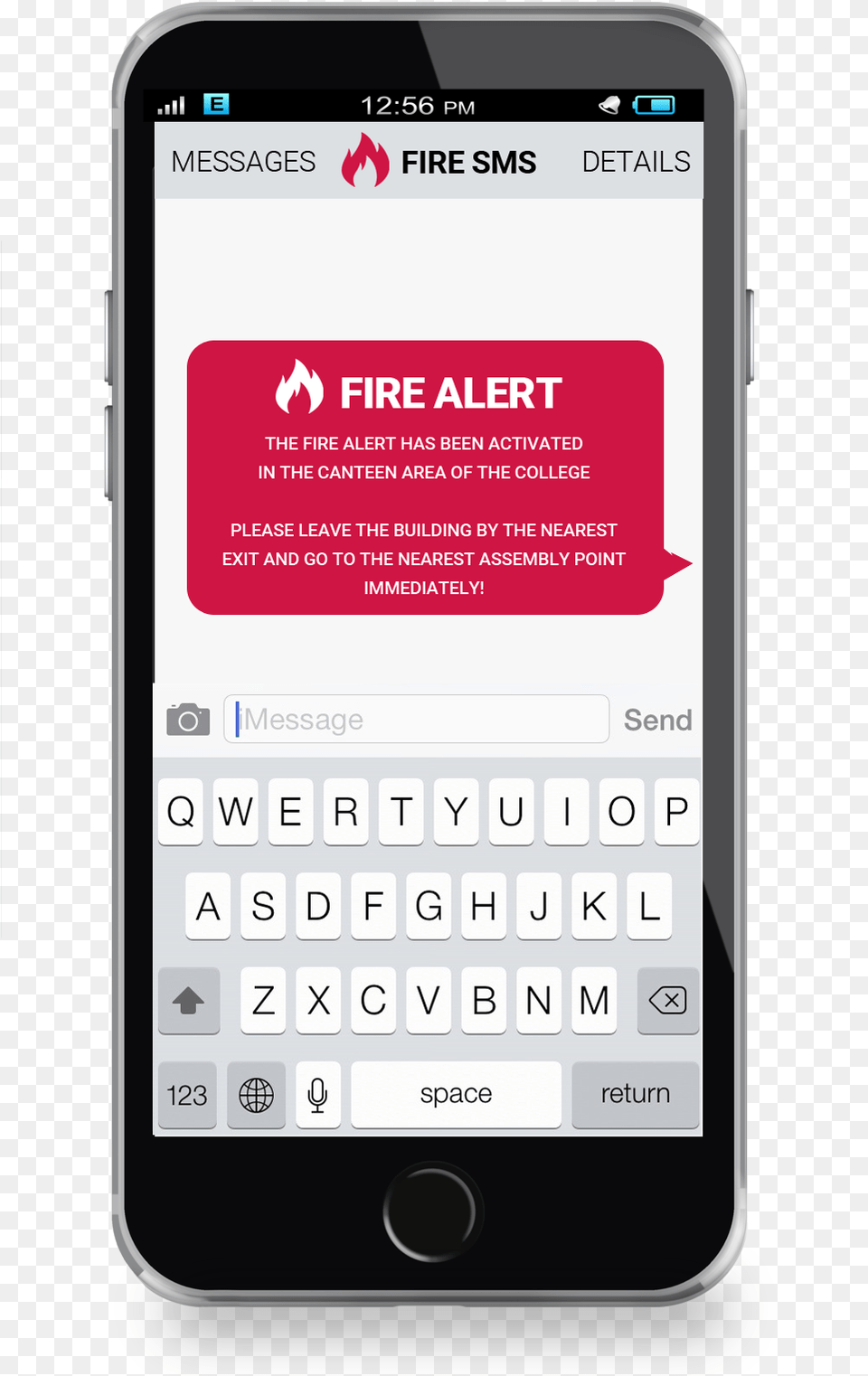 Transparent Fire Text Iphone Phone Chat Screen, Electronics, Mobile Phone Png Image