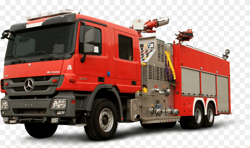 Transparent Fire Truck Uae Fire Truck, Transportation, Vehicle, Machine, Wheel Png Image
