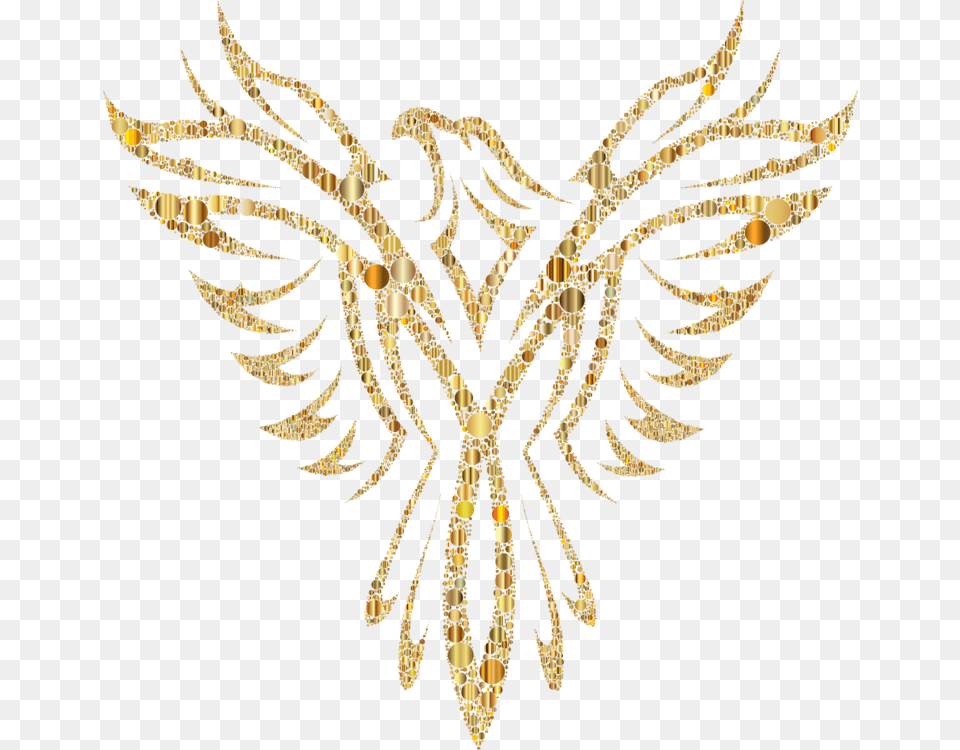 Transparent Firebird Clipart Eagle Logo Black And White, Accessories, Jewelry, Necklace, Diamond Png