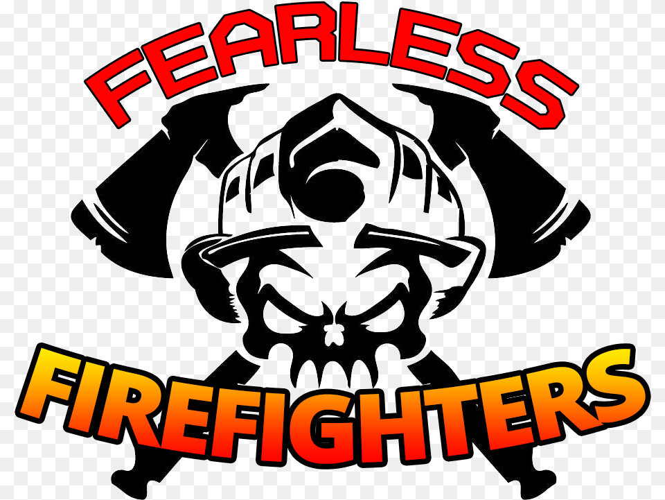 Transparent Firefighter Logo Skull Firefighter Window Decals, Art, Emblem, Symbol, Person Free Png Download