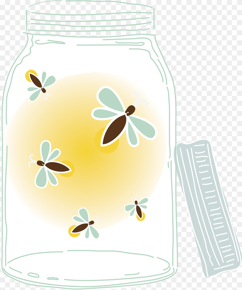 Transparent Fireflies Drawing Mason Jar Fireflies In Mason Jar Clip Art Png Image