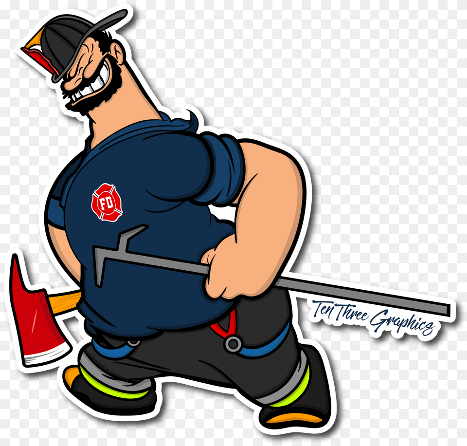 Transparent Fireman Hat Popeye Firefighter, Cleaning, Person, Baby, Clothing Free Png