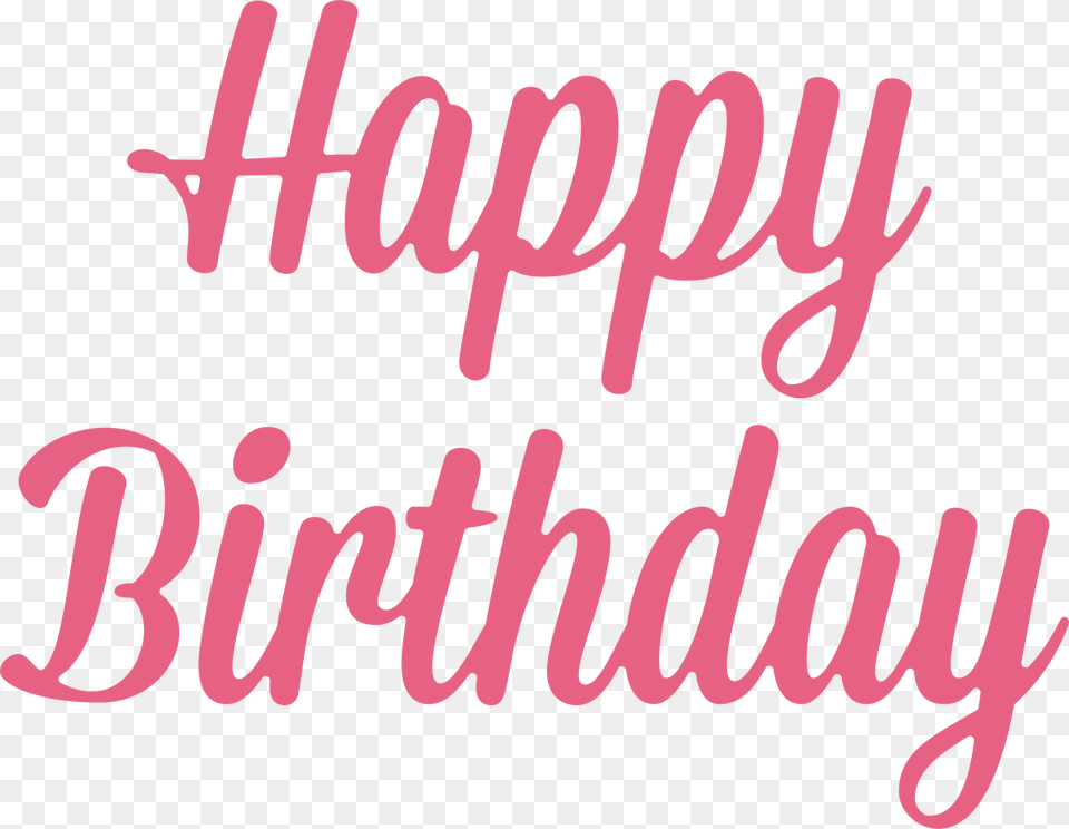 Transparent First Birthday Happy Birthday Image Svg, Letter, Text Png