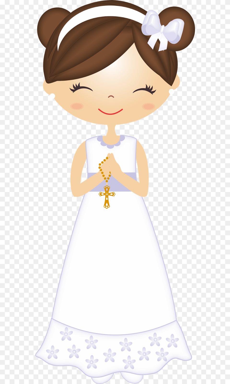 Transparent First Communion Boy First Communion Girl Clipart, Clothing, Dress, Adult, Wedding Png