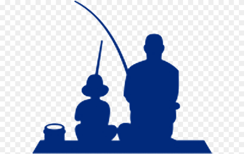 Transparent Fisherman Silhouette Fisherman On Boat Silhouette, Water, Angler, Fishing, Leisure Activities Free Png Download