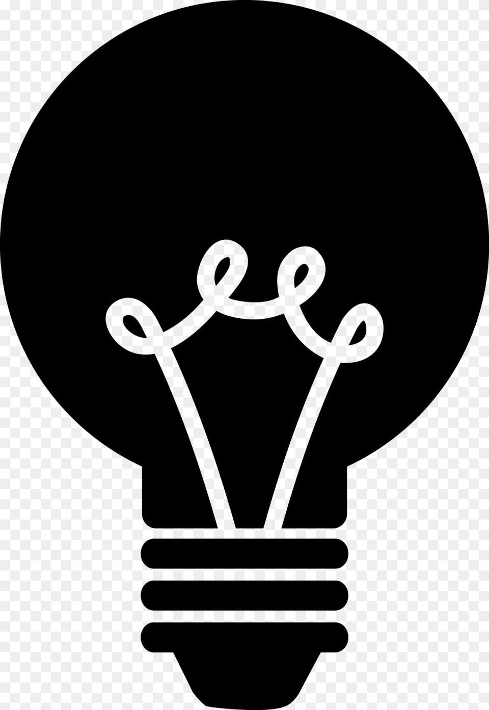 Transparent Fist Vector Hint Icon, Light, Stencil, Lightbulb Png