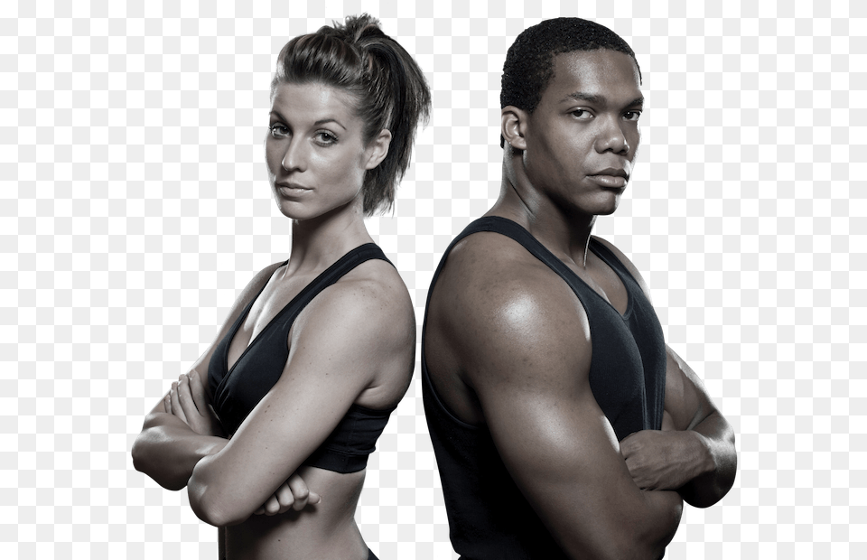 Transparent Fitness Couple Barechested, Adult, Portrait, Photography, Person Png Image