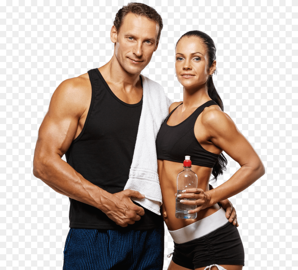 Transparent Fitness Man Fitnes Chem Otlichaetsya Ot Bodibildinga, Adult, Undershirt, Person, Woman Png Image