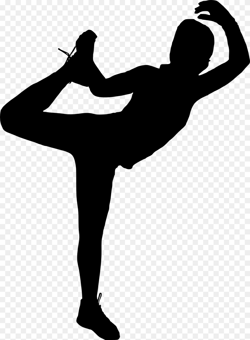 Transparent Fitness Silhouette Dance Moves, Dancing, Person, Leisure Activities, Adult Png Image
