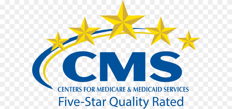 Transparent Five Stars Center For Medicare And Medicaid, Symbol, Star Symbol, Logo, Dynamite Png Image