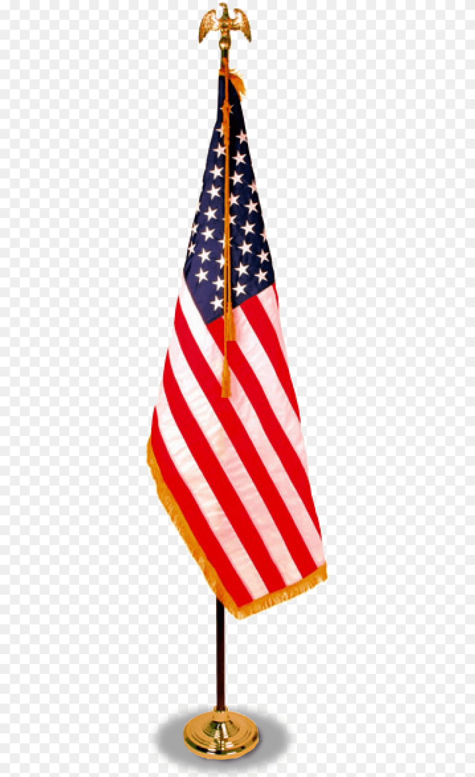 Flagpole Pulley Clipart American Flag On Pole, American Flag Free Transparent Png