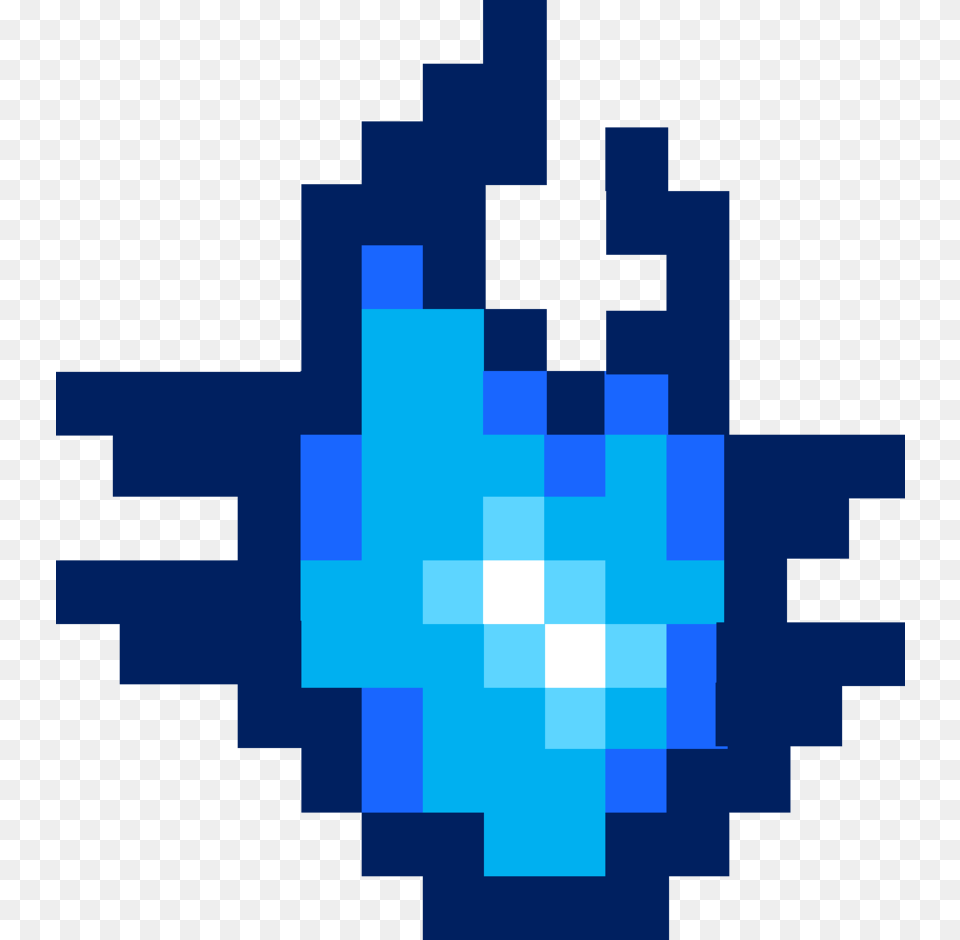 Transparent Flame 8 Bit 8 Bit Blue, Lighting, First Aid Free Png